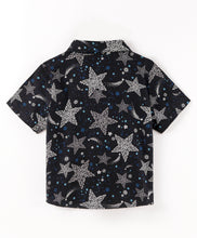 Load image into Gallery viewer, Stars Printed Half Sleeves Shirt