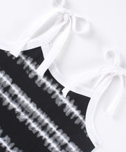 Load image into Gallery viewer, Tie and Dye with Bottom Frill Straped Nighty
