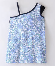 Load image into Gallery viewer, Floral Printed Single Strap Frilled Straight Dress