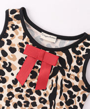 Load image into Gallery viewer, Animal Print Straight Sleeveless Dress