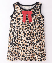 Load image into Gallery viewer, Animal Print Straight Sleeveless Dress