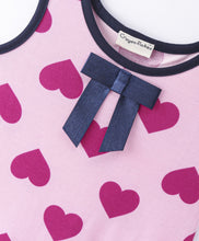 Load image into Gallery viewer, Hearts Printed Straight Sleeveless Dress