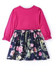 Load image into Gallery viewer, Floral Printed Frilled Belted Dress
