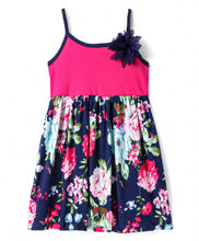 Load image into Gallery viewer, Floral Printed Sleeveless Strap Dress