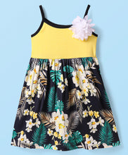 Load image into Gallery viewer, Floral Printed Sleeveless Strap Dress