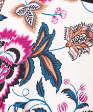 Load image into Gallery viewer, Floral Printed Asymmetrical Cotton Wrap Style Dress