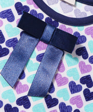 Load image into Gallery viewer, Hearts Printed Sleeveless Bow Applique Dress
