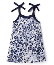 Load image into Gallery viewer, Animal Print Open Strap Sleeveless Dress
