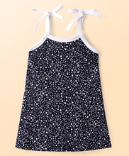 Load image into Gallery viewer, Polka Printed Open Strap Sleeveless Dress