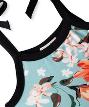 Load image into Gallery viewer, Floral Printed Open Strap Sleeveless Dress