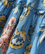 Load image into Gallery viewer, Floral Printed Frilled Strap Shoulder Dress