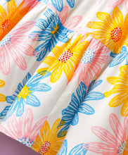 Load image into Gallery viewer, Floral Printed Frilled Strap Shoulder Dress