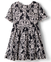 Load image into Gallery viewer, Floral Printed Frilled Short Sleeves Cotton Dress