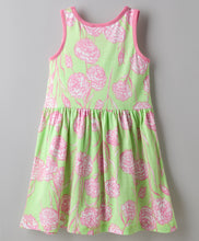 Load image into Gallery viewer, Cotton Blend Kint Floral Printed Dress
