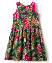 Load image into Gallery viewer, Cotton Blend Kint Floral Printed Dress