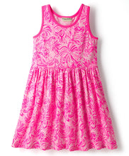Load image into Gallery viewer, Cotton Blend Kint Floral Printed Dress