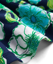 Load image into Gallery viewer, Cotton Blend Knit Floral Printed Frilled Dress