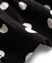 Load image into Gallery viewer, Polka Printed Woven Tiered Sleeveless Dress
