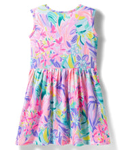 Load image into Gallery viewer, Cotton Floral Printed Frilled Dress with Bow Applique