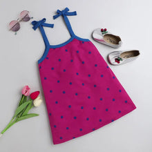 Load image into Gallery viewer, Polka Printed Closed Strap Dress