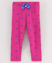 Load image into Gallery viewer, Polka Dots Printed Leggings - Pink