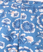 Load image into Gallery viewer, Floral Print Leggings - Blue