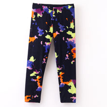 Load image into Gallery viewer, Tye and Dye Printed Leggings - Navy