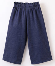 Load image into Gallery viewer, Solid Belted Plazzo - Navy
