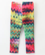 Load image into Gallery viewer, Tie and Dye Effect Printed Leggings