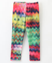 Load image into Gallery viewer, Tie and Dye Effect Printed Leggings