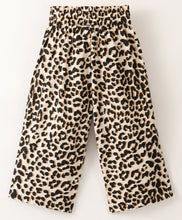 Load image into Gallery viewer, Animal Print Belted Plazzo
