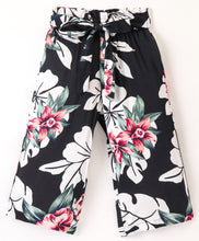 Load image into Gallery viewer, Floral Printed Belted Plazzo