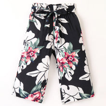 Load image into Gallery viewer, Floral Printed Belted Plazzo