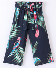 Load image into Gallery viewer, Jungle Printed Belted Plazzo