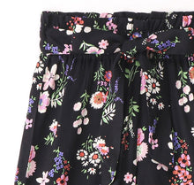 Load image into Gallery viewer, Floral Printed Belted Plazzo