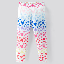 Load image into Gallery viewer, Hearts Printed Super Stretch Full Length Leggings