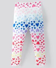 Load image into Gallery viewer, Hearts Printed Super Stretch Full Length Leggings