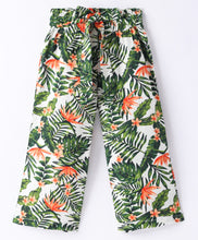 Load image into Gallery viewer, Floral Printed Belted Palazzo