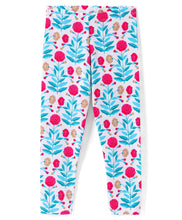 Load image into Gallery viewer, Floral Printed Super Stretch Full Length Leggings