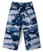 Load image into Gallery viewer, Camouflage Printed Belted Palazzo
