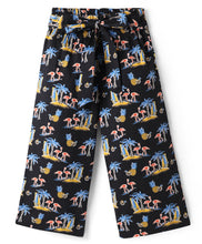 Load image into Gallery viewer, Flamingo Printed Belted Palazzo