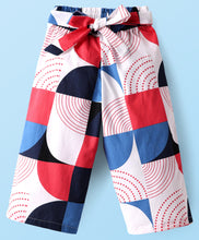 Load image into Gallery viewer, Abstract Printed Belted Palazzo