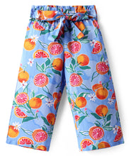 Load image into Gallery viewer, Grapefruit Printed Belted Palazzo