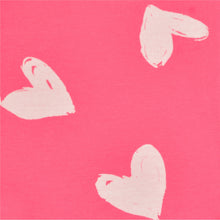 Load image into Gallery viewer, CrayonFlakes Kids Wear for Girls Pink Smiling Hearts Soft Leggings