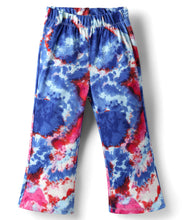 Load image into Gallery viewer, Tie Dye Printed Full Length Flared Leggings
