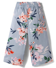 Load image into Gallery viewer, Floral Printed Belted Culotte Palazzo