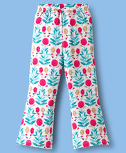 Load image into Gallery viewer, Floral Printed Full Length Flared Leggings