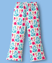 Load image into Gallery viewer, Floral Printed Full Length Flared Leggings