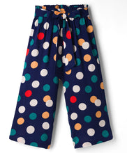 Load image into Gallery viewer, Polka Printed Belted Culotte Pant