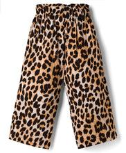 Load image into Gallery viewer, Leopard Print Belted Culotte Pant